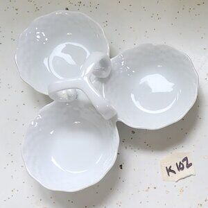 Mikasa Triple-Section Serving Dish